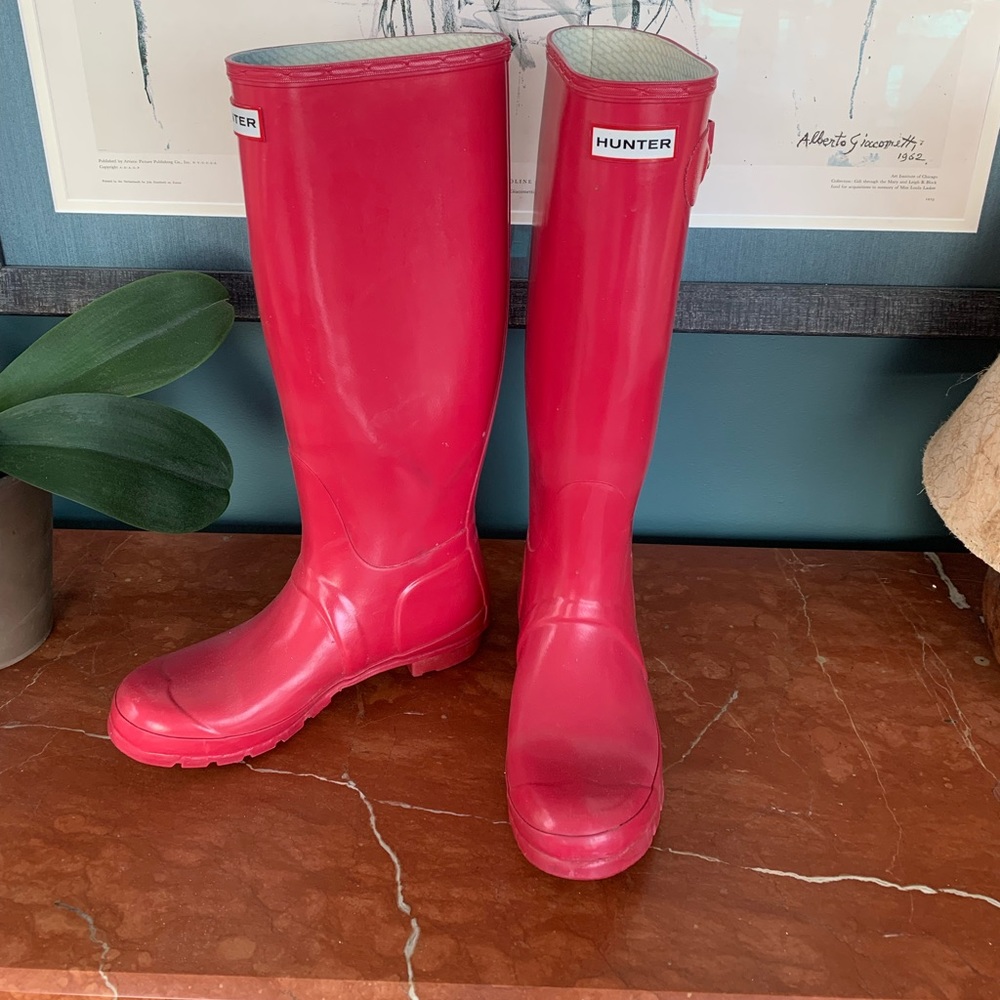 Hunter boots, good used condition